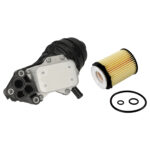 Oil Filter Housing with oil filter and oil cooler