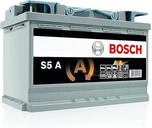 61PGG4PJIcL._AC_SX522_ Bosch Automotive Battery, AGM S5A 12V 80AH 800A, 0092S5A060, BOSCH AGM DIN 80 - Image 1