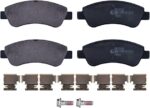 febi bilstein 16432 Brake Pad Set with fastening material, 1 unit