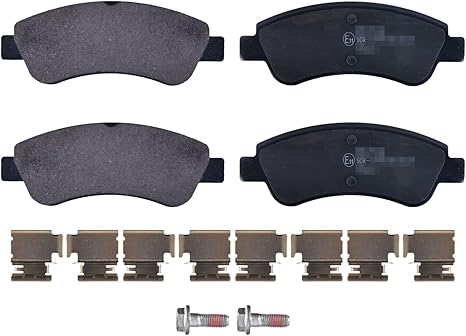 61PNt75tCrL._AC_SX466_ febi bilstein 16432 Brake Pad Set with fastening material, 1 unit - Image 1