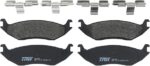 TRW Disc Brake Pad Set TRM0967, OE Quality, Replacement for Cars