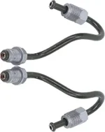 Brake Pipe, 2pcs Brake Iron Pipe suitable for SEAT Convertible Hatchback MK5 MK6 Roadster Coupe Replacement Parts