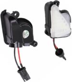 1 Pair 18 SMD Rear View Mirror Lights, Plug and Play Auto Spare Part for Skoda Octavia Mk3 5E 2012-2017