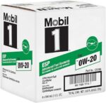 Mobil 1 ESP X2 Full Synthetic Motor Oil 0W-20, 1 Quart, Case of 6
