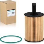 FOCUSFILTER 280901 OEM Grade Oil Filter Cartridge,Compatible With 2010-2015 Ferrari 458 F142, Maserati Quattroporte