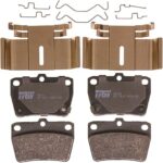 TRW Disc Brake Pad Set TRH1051, OE Quality, Replacement for Cars