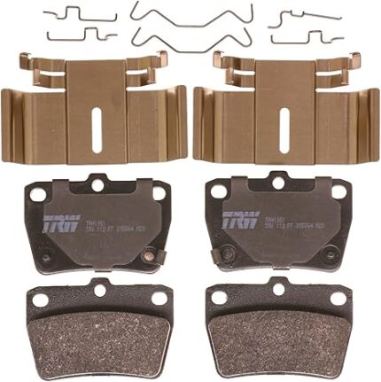TRW Disc Brake Pad Set TRH1051, OE Quality, Replacement for Cars