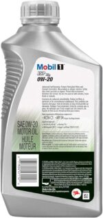 Mobil 1 ESP X2 Full Synthetic Motor Oil 0W-20, 1 Quart, Case of 6 - Image 4