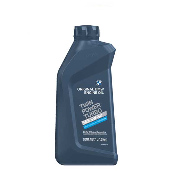 BMW07510017866a BMW Genuine Twin Power Turbo 5W-30 Engine Oil 1US QT 946ML - Image 1