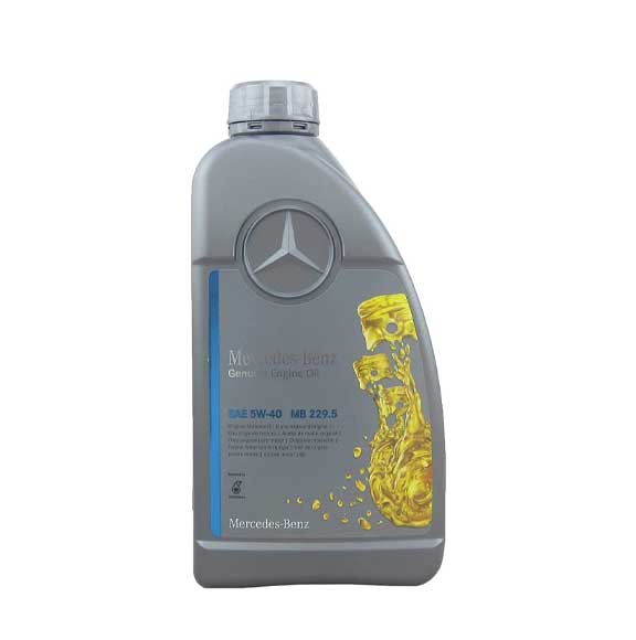MB000989860611 Mercedes Benz Genuine ENGINE OIL AAEW 5W40, MB229.5 - Image 1